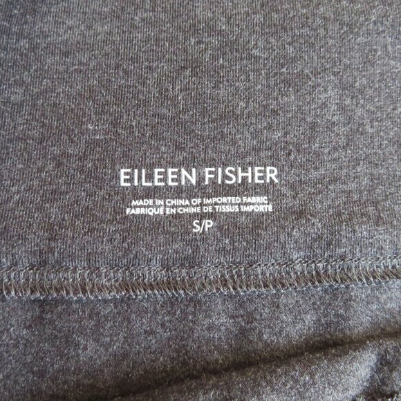 Eileen Fisher - Knit Midi Pencil Skirt - Charcoal Gray - S/P - Stretchy - EUC - Picture 6 of 11